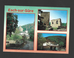 Esch Sur Sure Multi View Photo Carte Luxembourg Htje - Esch-sur-Sure