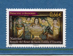 Andorre Français - YT N° 762 ** - Neuf Sans Charnière - 2014 - Unused Stamps