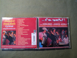 MOULOUDJI ET MARCEL AZZOLA. CD 24 TITRES DE 2000. SMM 501475 2 REINE DE MUSETTE / LE DENICHEUR / LA JAVA BLEUE / MUSETTE - Otros - Canción Francesa