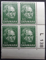 Denmark 1969  Minr.482   MNH  (**) Martin Andersen Nexø Forfatter / Auteur / Autor (  ( Lot KS 1058) - Nuovi