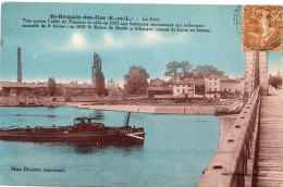 P - Saint Romain Des Iles  - Le Pont  -  Remorqueur La " Cigale " - Schlepper