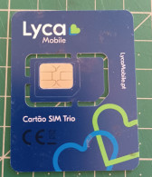 PORTUGAL GSM SIM CARD LYCAMOBILE - Portogallo
