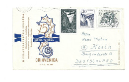 YUGOSLAVIA - FDC COVER CRIKVENICA CROATIA - Cartas & Documentos