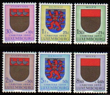 Luxemburg 1959 Caritas  Y.T. 570/575 ** - Ungebraucht