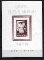 Turkey: Mi Block Nr 3 / 1172 Neuf **/MNH/Postfrisch - Blokken & Velletjes