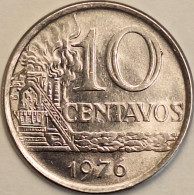 Brazil - 10 Centavos 1976, KM# 578.1a (#3256) - Brasilien