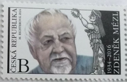 Czech Republik 2024, Zdenek Mezl, Briefmarkenauthor,  MNH - Unused Stamps