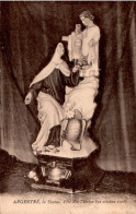 Rare Carte Octobre 1926 : Fête Ste Thérèse : La Statue - Argentre