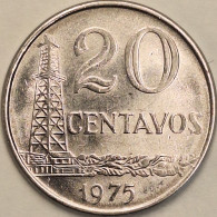 Brazil - 20 Centavos 1975, KM# 579.1a (#3258) - Brasile