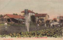 93 - SEINE SAINT DENIS - BOBIGNY - Jardin Maraicher De La Maison BOUDIER - Toilée, Colorisée - 10565 - Bobigny