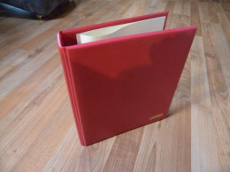 Reliure Lindner Rouge - 245 X 265 Mm - 4 Anneaux - TB état - Binders Only