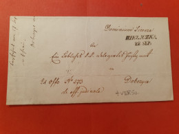 Pologne - Lettre Cachetée Avec Texte De Wieliczka Pour Dobczyce En 1852 - J 520 - ...-1860 Préphilatélie