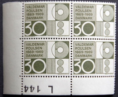 Denmark 1969   MiNr.487  MNH (**) The Inventor Of The Radio Telegraph  Cz.Slania (lot   KS 1587 ) - Nuevos