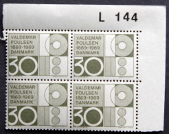 Denmark 1969   MiNr.487  MNH (**) The Inventor Of The Radio Telegraph  Cz.Slania (lot   KS 1588 ) - Nuevos