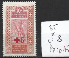 HAUT-SENEGAL ET NIGER 35 * Côte 62 € - Unused Stamps