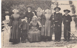 Delcampe - CPA (56)   HENNEBONT  Famille - Hennebont