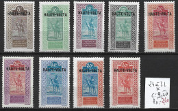 HAUTE-VOLTA 24 à 32 * Côte 9.50 € - Unused Stamps