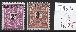 HAUTE-VOLTA TAXE 9-10 * Côte 9 € - Neufs