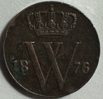 Netherlands ½ Cent 1876 - 1849-1890: Willem III.