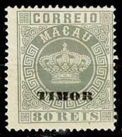 Timor, 1886, # 7 Dent. 12 3/4, MNG - Timor