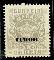 Timor, 1886, # 7 Dent. 12 3/4, MNG - Timor
