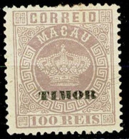 Timor, 1886, # 8 Dent. 12 3/4, MH - Timor