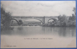 Le Pont De Gignac - CPA Dos Simple - Gignac