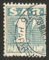 South Africa 1911. 1/- Parcels Stamp S.A.R. Harrismith 976. - Used Stamps