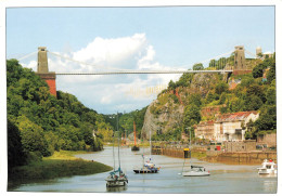 CPSM Format Spéciale-Clifton Suspension Bridge-Bristol-Timbre       L2590 - Bristol