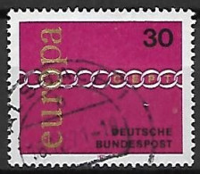 ALLEMAGNE    -     1971  .  EUROPA   -     Oblitéré - 1971