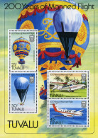 213794 MNH TUVALU 1983 2 CENTENARIO DE LAS PRIMERAS ASCENCIONES A LA ATMOSFERA - Tuvalu