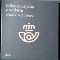 2023-AÑO COMPLETO DE ESPAÑA Y ANDORRA EN LIBRO-ÁLBUM DEL SERVICIO FILATÉLICO DE CORREOS SIN SELLOS - Ganze Jahrgänge