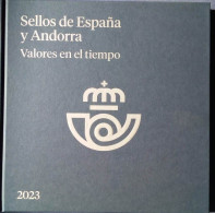 2023-AÑO COMPLETO DE ESPAÑA Y ANDORRA EN LIBRO-ÁLBUM DEL SERVICIO FILATÉLICO DE CORREOS SIN SELLOS - Años Completos