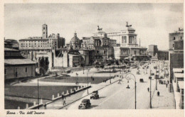 ROMA - VIA DELL IMPERO - F.P. - Mehransichten, Panoramakarten
