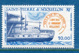 Saint Pierre Et Miquelon - Poste Aérienne - YT PA N° 65 ** - Neuf Sans Charnière - 1987 - Nuevos