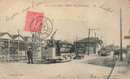93 - SEINE SAINT DENIS - LES LILAS - Dépôt Des Tramways - Wagons, Transport - 10594 - Les Lilas