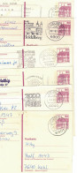 LOT RFA  051   DE 6 CARTES  60 SCHLOSS REYDT  MIT WERBESTEMPEL - Cartes Postales - Oblitérées