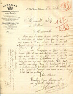 FACTURE.26.DROME.SAINT PAUL TROIS CHATEAUX.COMPAGNIE ASSURANCES " L'URBAINE " PELLETIER PERE & FILS GRANDE RUE. - Banco & Caja De Ahorros