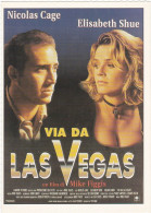 CINEMA - VIA DA LAS VEGAS - 1995 - PICCOLA LOCANDINA CM. 14X10 - Bioscoopreclame