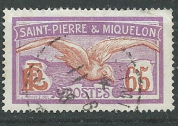 Saint Pierre Et Miquelon )  - Yvert N° 117 Oblitéré       -  Ax 15841 - Oblitérés