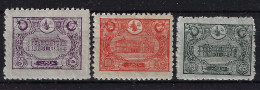 Turkey: Mi 218 - 220  Isf 440 -442 1913   Neuf **/MNH/Postfrisch - Unused Stamps
