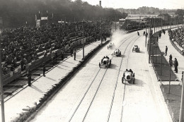 Départ De Grand Prix De Lwów  (Lviv) 1930  - Bugatti T35 (Potocki)- Austro-Daimler (Liefeldt)  -  15x10cms  PHOTO - Grand Prix / F1