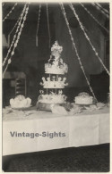 South Africa: Impressive Wedding Cake (Vintage RPPC 1930) - Hochzeiten