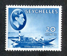 8192 BCXX 1941 Seychelles Scott # 135 MLH* Cv$27.50 - Seychellen (...-1976)