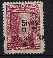 Turkey: Mi 924  A Cheval Surcharge  Neuf **/MNH/Postfrisch - Ongebruikt