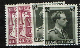 479/80  **  2 X 2 Nuances - 1935-1949 Piccolo Sigillo Dello Stato