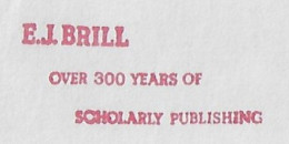 Netherlands 1991 Fragment Meter Stamp Pitney Bowes-GB6900 Slogan E.J.Brill Over 300 Years Of Scholarly Publishing Leiden - Lettres & Documents