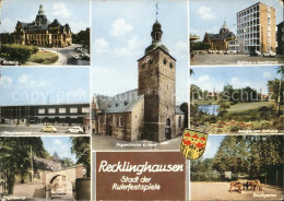 41550038 Recklinghausen Westfalen Rathaus Propsteikirche St Peter Stadthaus Anla - Recklinghausen