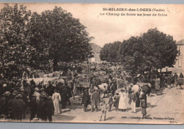 St Hilaire Des Loges : Le Champ De Foire, Un Jour De Foire - Saint Hilaire Des Loges