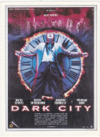 CINEMA - DARK CITY - 1997 - PICCOLA LOCANDINA CM. 14X10 - Pubblicitari